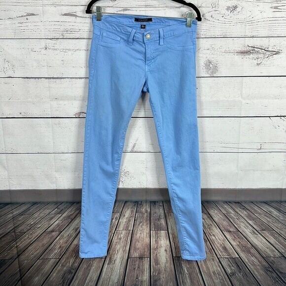 Flying Monkey Jeans Womens 28 Blue Skinny Low Rise Stretch Light Weight Coastal - Picture 1 of 10